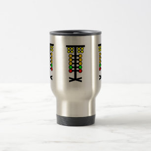 Taza del viaje del café de la luz del