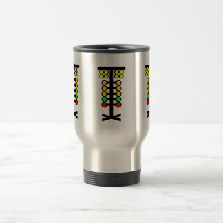 Taza del viaje del café de la luz del