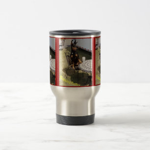 Taza del viaje del café de la mañana