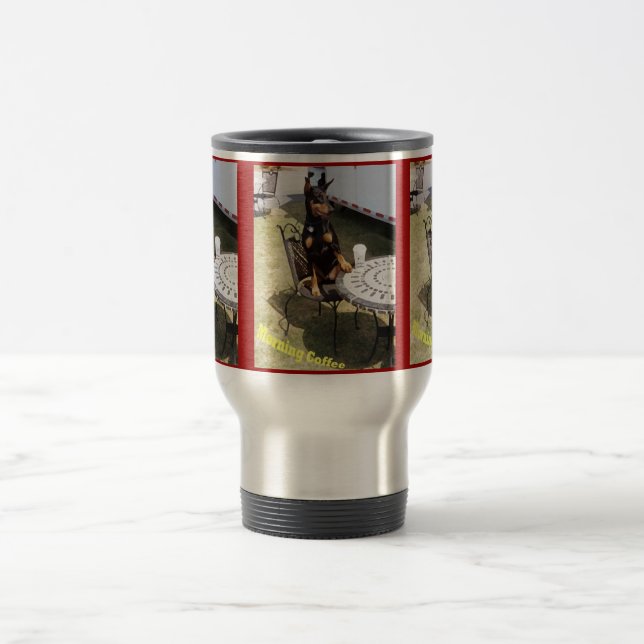 Taza del viaje del café de la mañana (Centro)