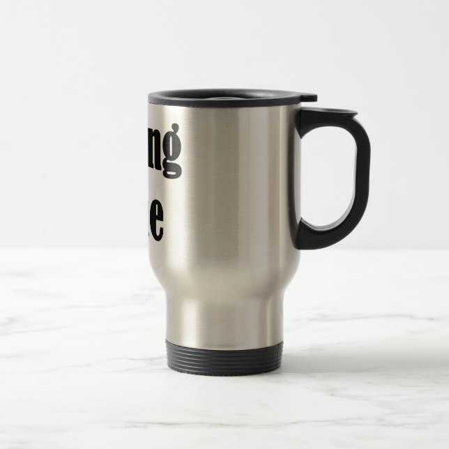 Taza del viaje del café de la zona de la (Derecha)