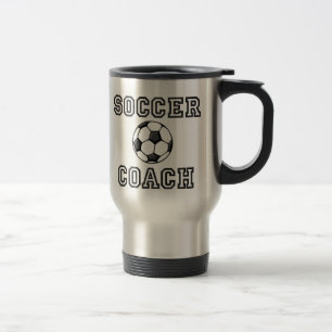 Taza del viaje del coche del fútbol