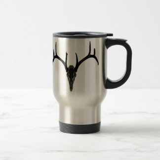 Taza del viaje del cráneo del dólar de Rackgrafix