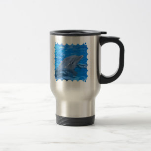 Taza del viaje del delfín de Bottlenose