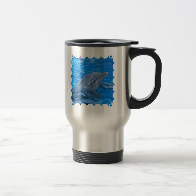 Taza del viaje del delfín de Bottlenose (Derecha)