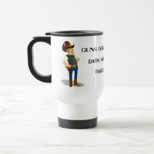 Taza del viaje del discusión del control de armas