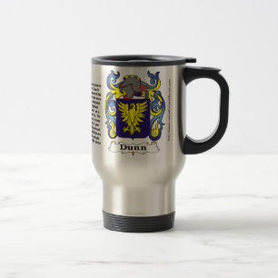 Taza del viaje del escudo de armas de la familia