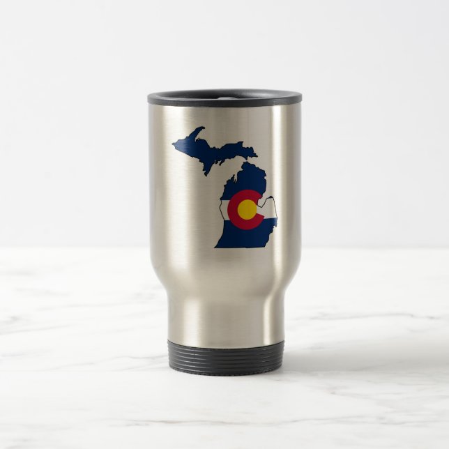 Taza del viaje del esquema de Michigan de la (Centro)