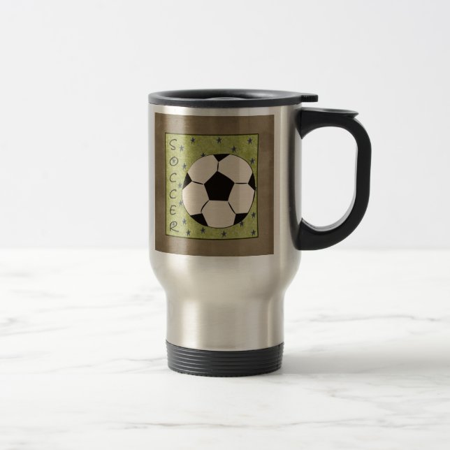 Taza del viaje del fútbol (Derecha)