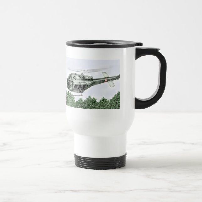 Taza del viaje del helicóptero sanitario del (Derecha)