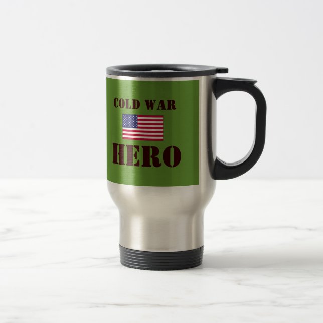 Taza del viaje del héroe de la guerra fría (Derecha)