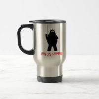 Taza del viaje del hipopótamo de Ninja