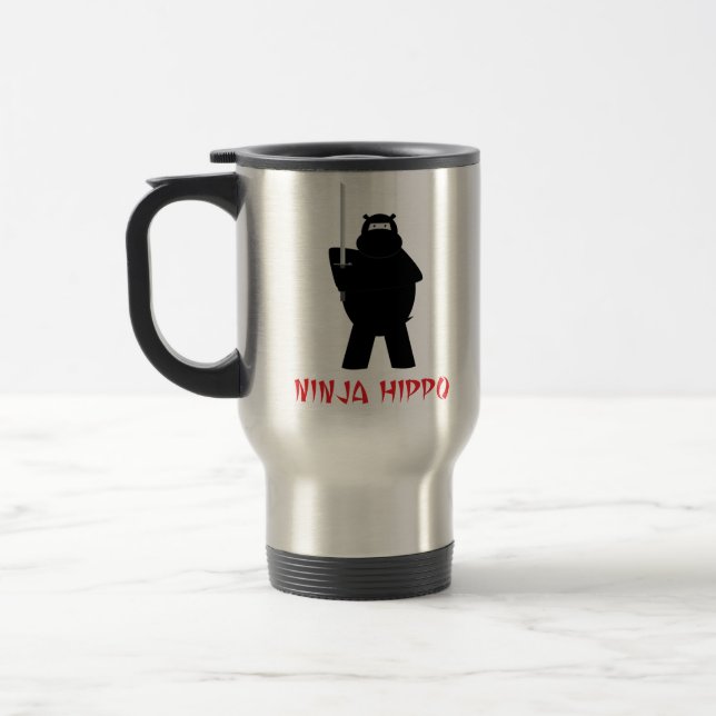Taza del viaje del hipopótamo de Ninja (Izquierda)