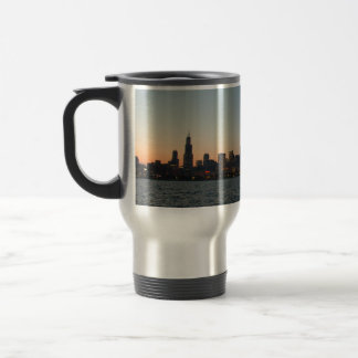 Taza del viaje del horizonte de Chicago