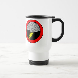 Taza del viaje del intercambio de ideas