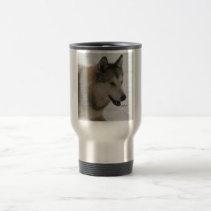 Taza del viaje del lobo gris