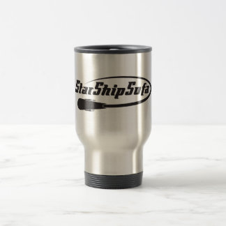 Taza del viaje del logotipo de Starshipsofa