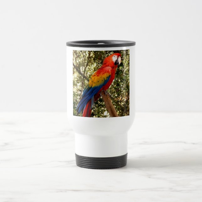 Taza del viaje del Macaw (Centro)