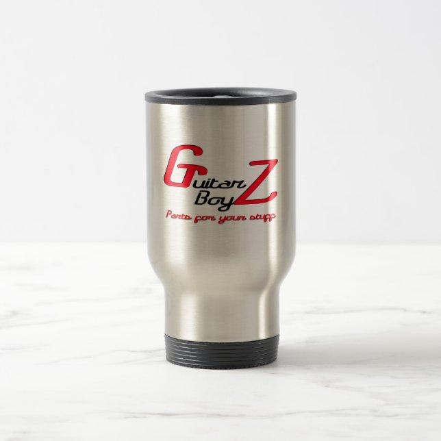Taza del viaje del monograma de BoyZ™ de la (Centro)