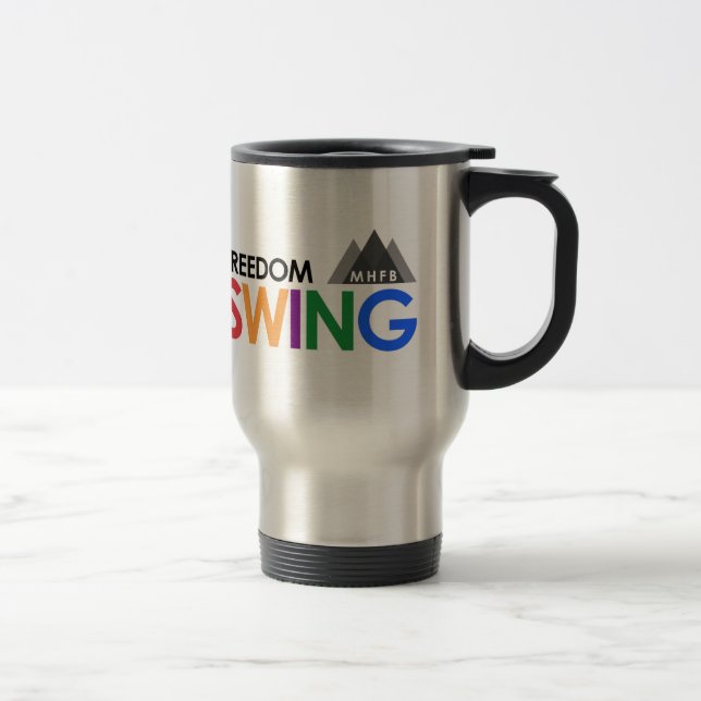 Taza del viaje del oscilación de la libertad de (Derecha)