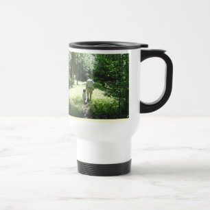 Taza del viaje del padre y de la hija