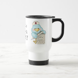 Taza del viaje del pájaro de la enfermería del