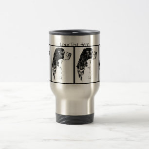 Taza del viaje del perro de aguas de saltador