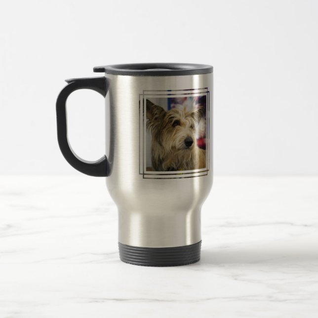 Taza del viaje del perro de Berger Picard (Izquierda)