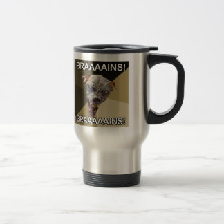 Taza del viaje del perro del zombi