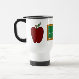 Taza del viaje del profesor de Apple del país