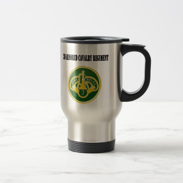 taza del viaje del regimiento de caballería (Derecha)