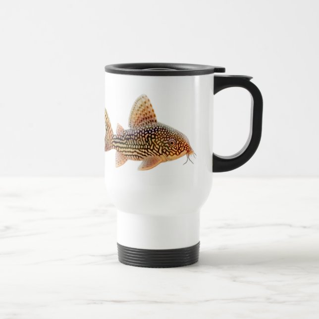 Taza del viaje del siluro de Corydoras Sterbai (Derecha)