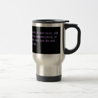 Taza del viaje del verso de la biblia