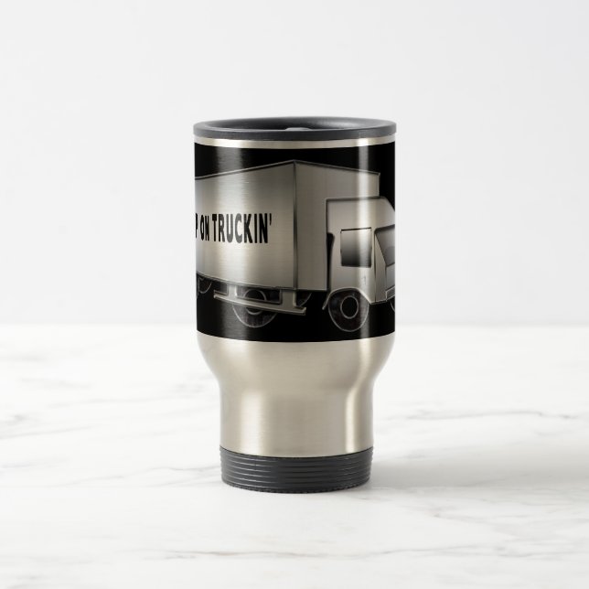 TAZA DEL VIAJE - GUARDE EN TRUCKIN - CAMIÓN DE (Centro)