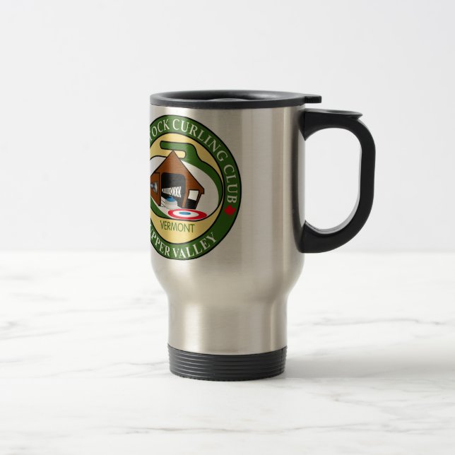 Taza del viaje, logotipo del club de Woodstock que (Derecha)