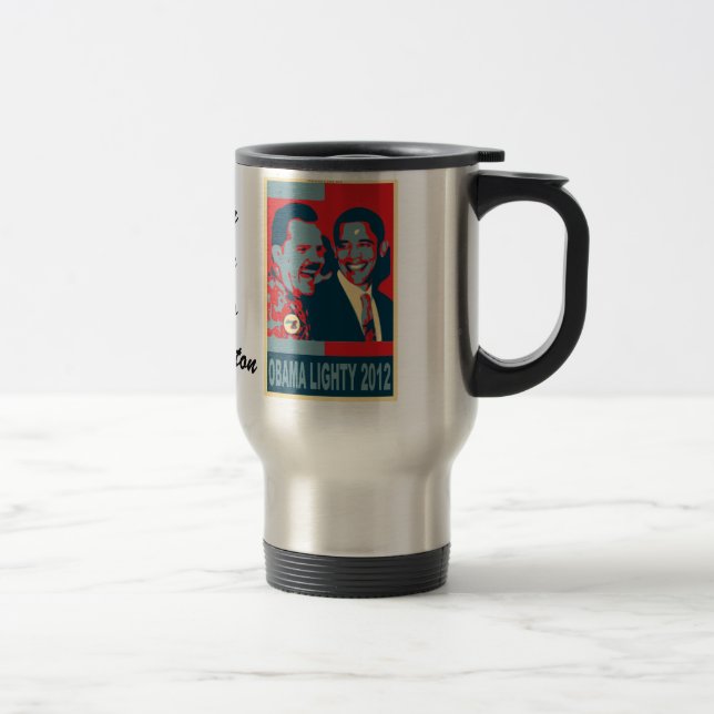 taza del viaje obama-lighty-2012 (Derecha)