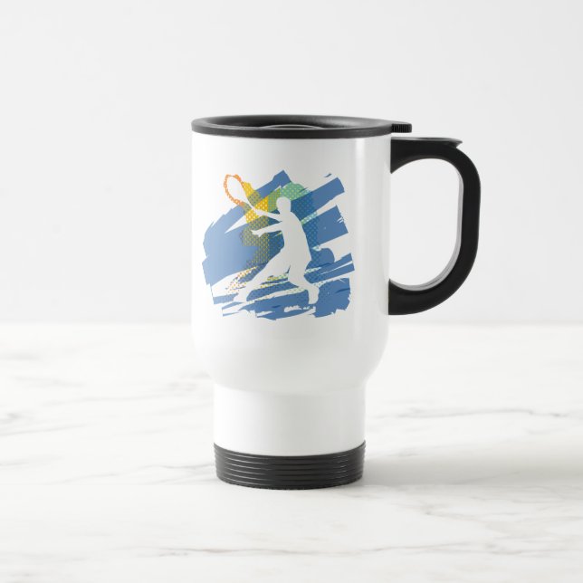 Taza del viaje para el tenis (Derecha)