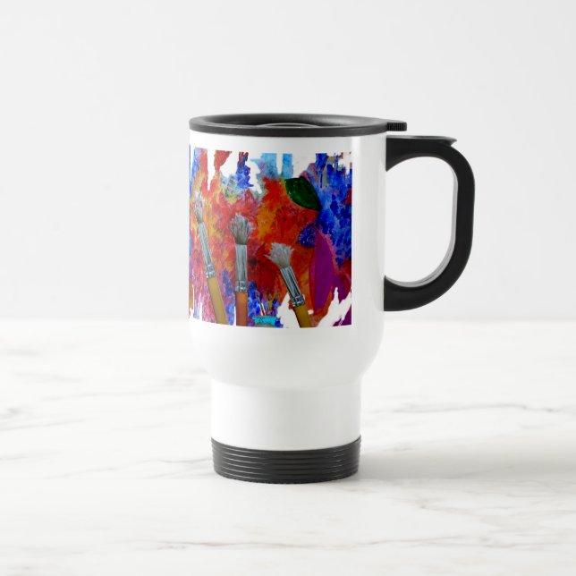 Taza del viajero del artista (Derecha)