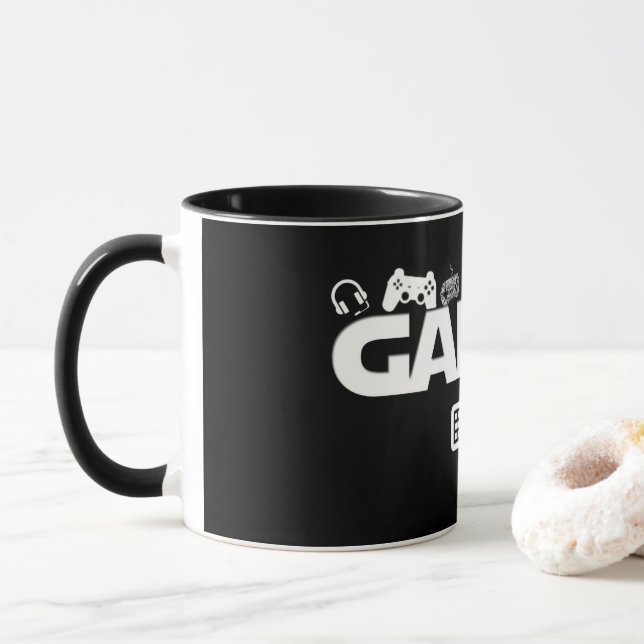 taza del videojugador (Con donut)