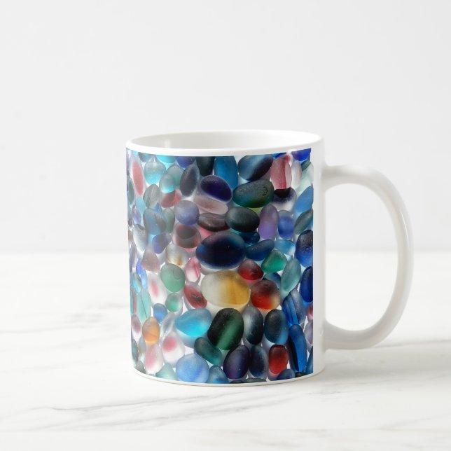 Taza del vidrio del mar de Multis del arco iris de (Derecha)