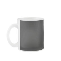 Taza del vidrio esmerilado de la "estrella retra"