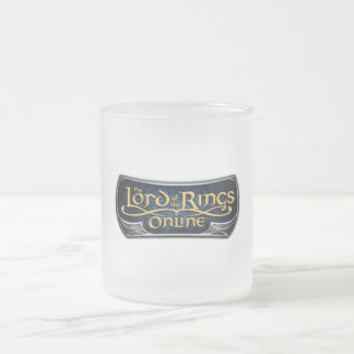 Taza del vidrio esmerilado de SEÑOR OF THE RINGS