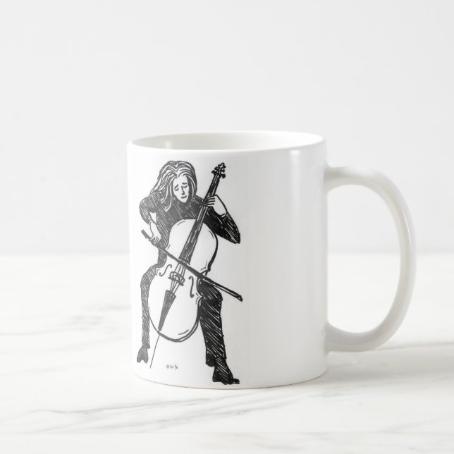 Taza del violoncelista (Derecha)