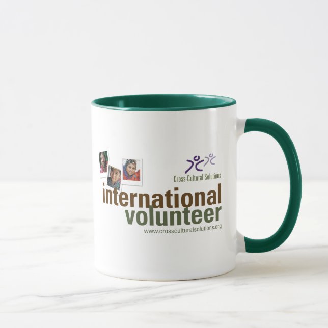 Taza del voluntario del International de CCS (Derecha)