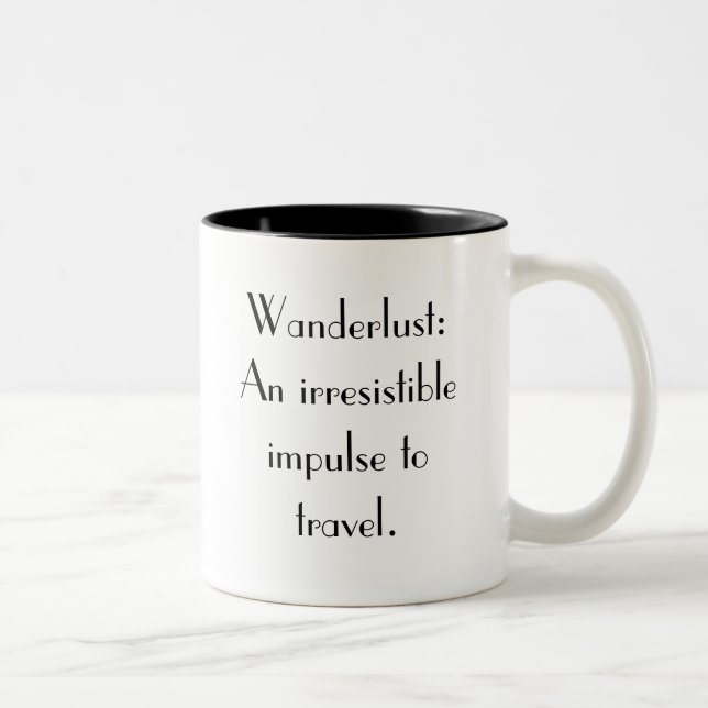 Taza del Wanderlust (Derecha)