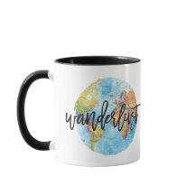 Taza del Wanderlust