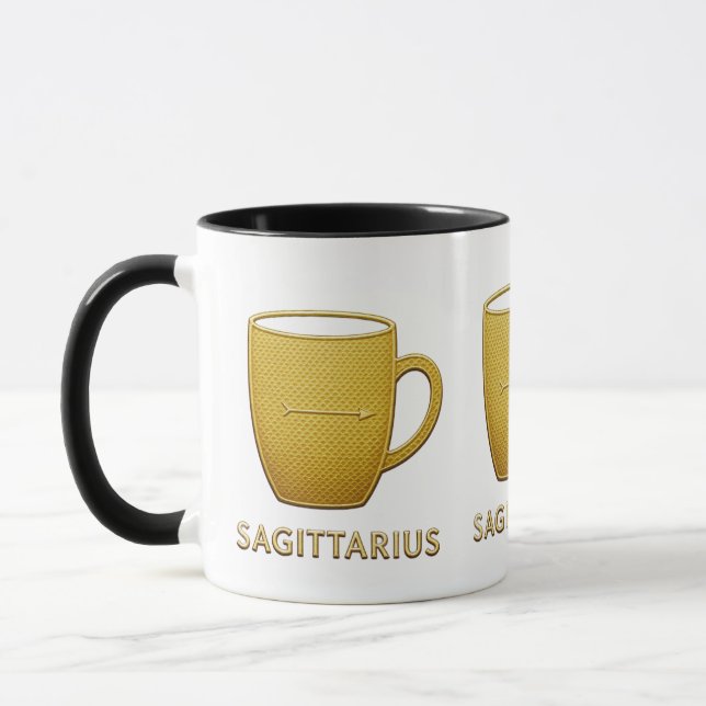 Taza del Zodiaco Sagitario Aventurero (Izquierda)