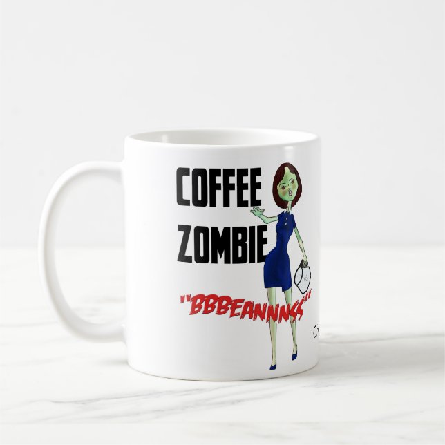 Taza del zombi del café (Izquierda)
