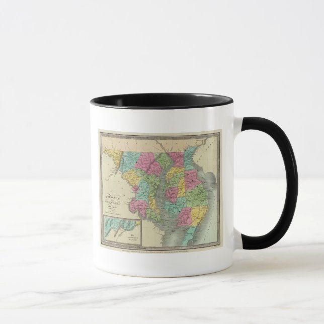 Taza Delaware y MaryLand (Derecha)