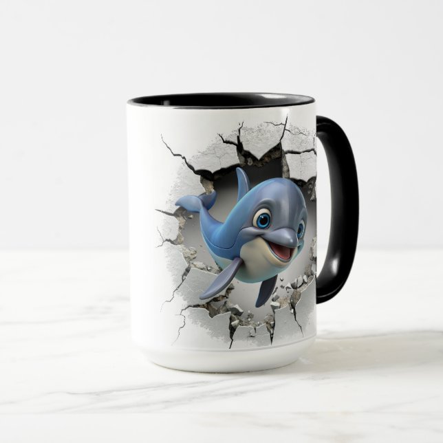 Taza Delfín de Cute (Anverso derecho)
